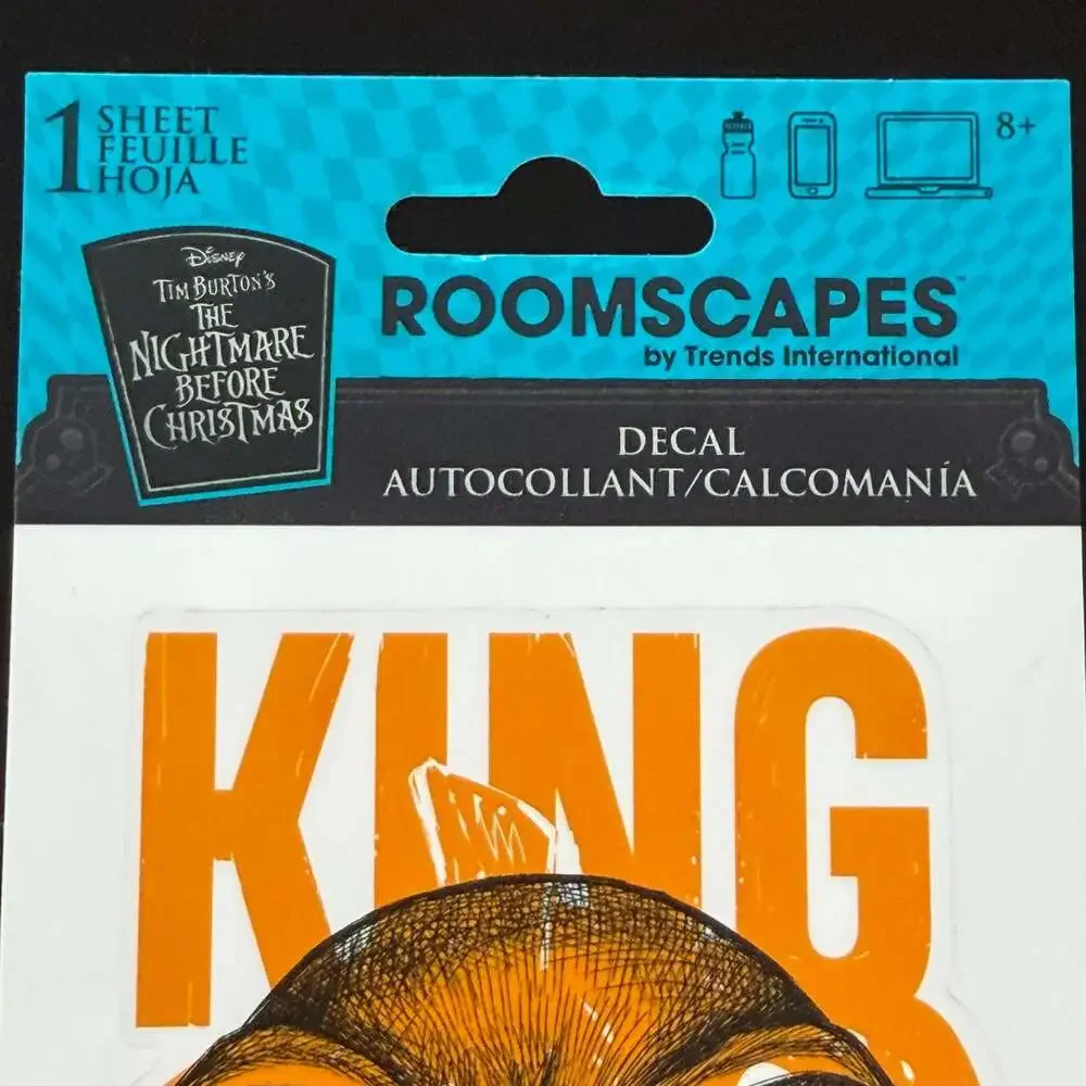Trends Intl. The Nightmare Before Christmas Roomscapes King Jack Decal Sticker